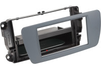 Panneau 2-DIN Inbay® Seat Ibiza 2008-2017 Couleur: Gris Conemara