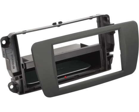 Panneau 2-DIN Inbay® Seat Ibiza Facelift 2008-2017 Couleur: Gris Tituam