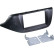 Panneau 2-DIN Kia Cee'd 2012-2018 Couleur: Noir