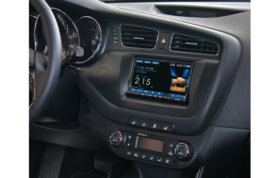 Panneau 2-DIN Kia Cee'd 2012-2018 Couleur: Noir, Image 2