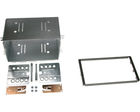 Panneau 2-DIN Kia Magentis / Optima 2005-2010 Couleur: Noir