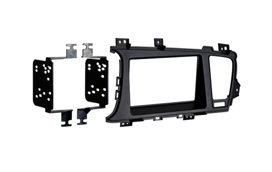 Panneau 2-DIN Kia Optima 2011-2019 Couleur: Noir