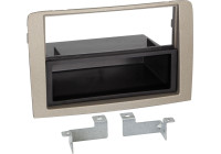 Panneau 2-DIN Lancia Musa 2004-2012 Couleur: Anctracite