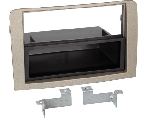 Panneau 2-DIN Lancia Musa 2004-2012 Couleur: Anctracite
