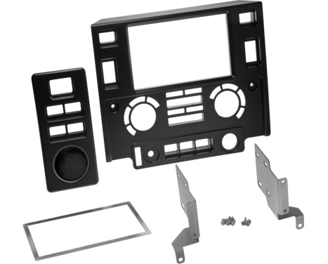 Panneau 2-DIN Land Rover Defender 2007-2016 - Couleur: noir