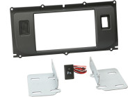 Panneau 2-DIN Land Rover Evoque avec bouton PDC 2011-2019 Couleur: Anthracite