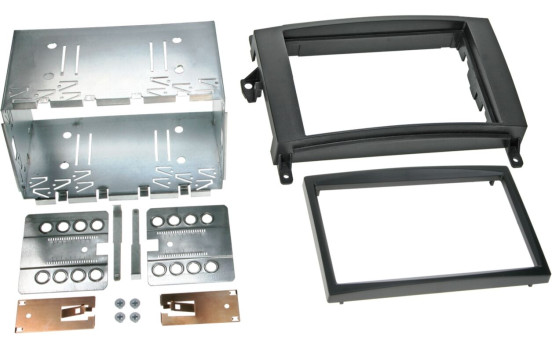 Panneau 2-DIN Mercedes Benz Classe A/ Classe B/ Vito/ Viano - Couleur: noir