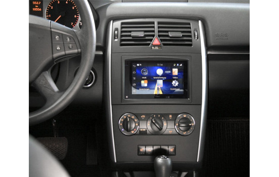 Panneau 2-DIN Mercedes Benz Classe A/ Classe B/ Vito/ Viano - Couleur: noir, Image 2