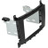 Panneau 2-DIN Mercedes Benz Classe C W203/Classe CLC - Couleur: Noir, Vignette 3