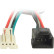 Panneau 2-DIN Mercedes Benz Classe C (W204) 2011-2014 Couleur: Noir, Vignette 2