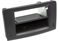 Panneau 2-DIN Mercedes Benz Classe M/Classe G avec poche Couleur : Noir