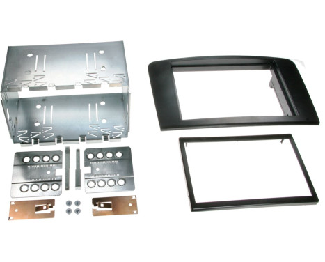 Panneau 2-DIN Mercedes Benz Classe M - Couleur: Noir