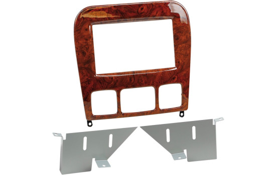 Panneau 2-DIN Mercedes Benz Classe S (W220) 1998-2004 - Couleur: Aspect Bois