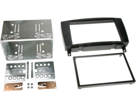 Panneau 2-DIN Mercedes Benz CLK W209 facelift 2004-2010 Couleur: Noir