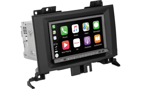 Panneau 2-DIN Mercedes Benz Sprinter W906 - Volkswagen Crafter Couleur: Noir, Image 2
