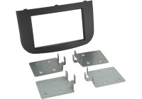 Panneau 2-DIN Mitsubishi Colt | 2008-2012 | Couleur noir