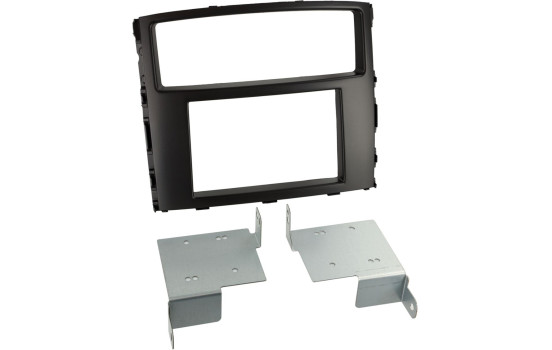 Panneau 2-DIN Mitsubishi Pajero/Shogun 2014-2019 Couleur: Noir Piano