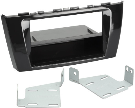 Panneau 2-DIN Mitsubishi Space Star 2013-2019 Couleur: Noir Piano