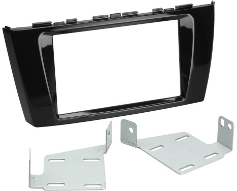 Panneau 2-DIN Mitsubishi Space Star/ Mirrage 2013-2019 - Couleur: Noir piano