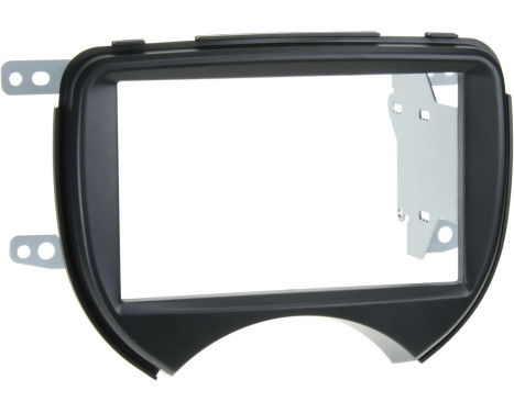 Panneau 2-DIN Nissan Micra 2010-2013 Couleur: Noir