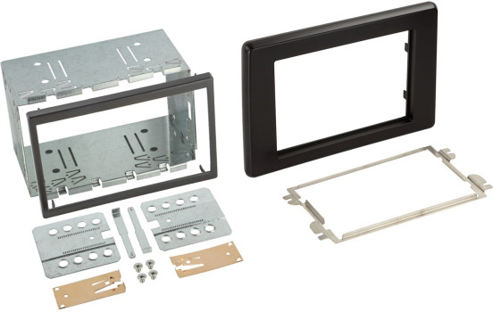 Panneau 2-DIN Nissan NV400 - Opel Movano - Renault Master - Couleur: Noir