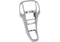 Panneau 2-DIN Opel Astra J 2009-2016 Couleur: Argent Platine