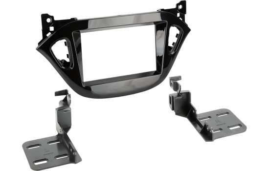 Panneau 2-DIN Opel Corsa (E) 2017-2019 Couleur: Peinture Piano Noir