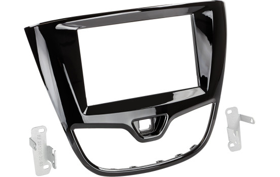Panneau 2-DIN Opel Karl 2015-2017 couleur noir piano