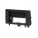 Panneau 2 DIN pour Honda Civic 10/2022 - 2025 Couleur : Noir, Vignette 3