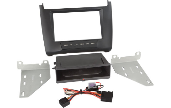 Panneau 2 DIN Rubbertouch Inbay® VW Polo V (Typ 6C) 2014-2019