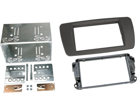 Panneau 2-DIN Seat Ibiza 2008-2017 - Couleur: Gris Tuam