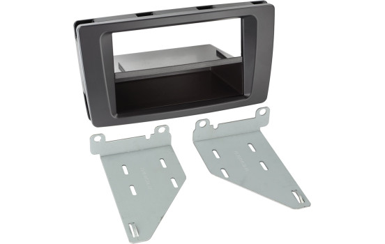 Panneau 2-DIN Skoda Octavia/ Yeti avec poche Couleur: Noir