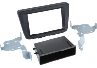 Panneau 2-DIN Suzuki Baleno 2016-2019 Couleur: Noir