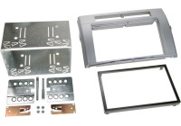 Panneau 2-DIN Toyota Corolla Verso 2004-2009 - Couleur: argent
