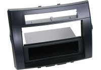 Panneau 2-DIN Toyota Corolla Verso 2004-2009 - Couleur: noir