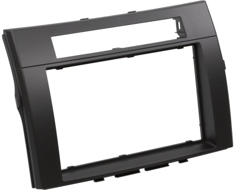 Panneau 2-DIN Toyota Corolla Verso 2004-2009 - Couleur: noir