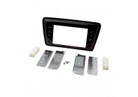 Panneau double DIN Skoda Octavia 2014 -> ? Noir laqué