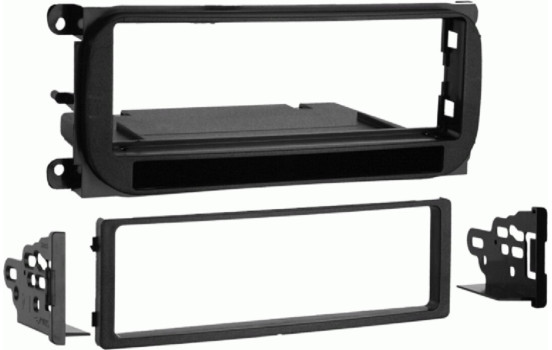 Panneau radio 1 DIN avec compartiment de rangement Chrysler/Dodge/Jeep/Plymouth (METRA)