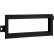Panneau radio 1-DIN Chrysler/Dodge/Plymouth noir