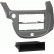 Panneau radio 2-DIN avec compartiment de rangement Honda Fit/Jazz 2009-2013 (METRA)