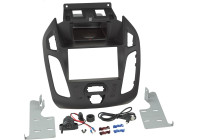 Panneau radio 2-DIN INBAY®Ford Transit Connect (PJ12) / Tourneo Connect (PJ12) 2013-2018 noir