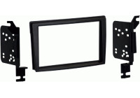 Panneau radio 2-DIN Mazda MPV(LW) 12/2000-11/2005 noir mat (METRA)