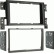 Panneau radio 2-DIN Suzuki Grand Vitara (JT) 10/2005-12/2012 (METRA)