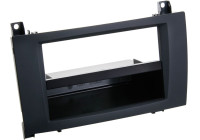 Panneau RT 2-DIN avec pochette Mercedes Benz Classe SLK 2004-2011 Couleur: Noir