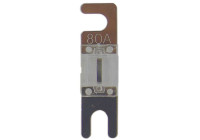 Mini fusible ANL 80 Ampères argent 4 pièces