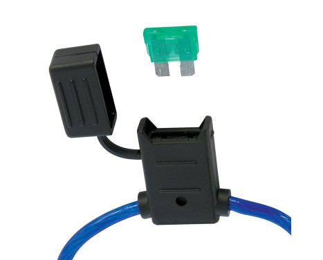 Porte fusible + steekzekering 30A.