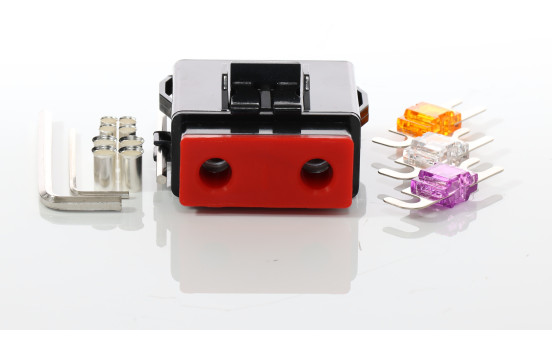 SYSTÈME AUDIO Porte-fusible Mini ANL WP HIGH END. Entrée/Sortie : 10 à 25 qmm