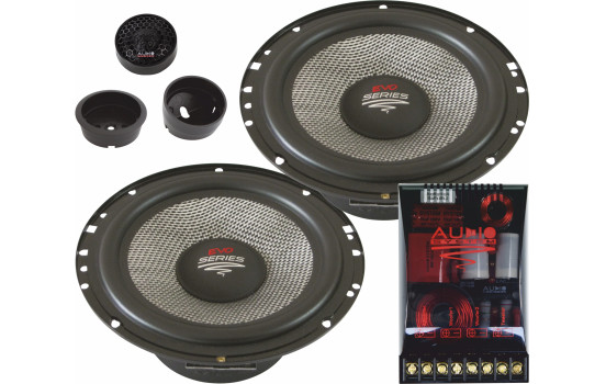 Composet KICKBASS double 2 voies SÉRIE X--ion 165 mm.