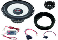 Ensemble composite 2 voies MFIT Volkswagen T6.1 prêt à l'emploi 165 mm