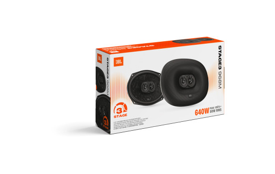 Ensemble d'enceintes JBL Stage 3 Gen2 968M 6x9'' (152x230mm) 3 voies 640 watts, Image 10